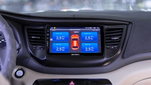 Màn hình DVD Android xe Hyundai Tucson 2015 - 2018 | Gotech GT8 Max